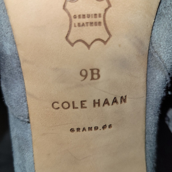 Cole Haan Marina Over-The-knee Suede Gray Boots Women's Size 9B Style D44724 - Picture 6 of 9